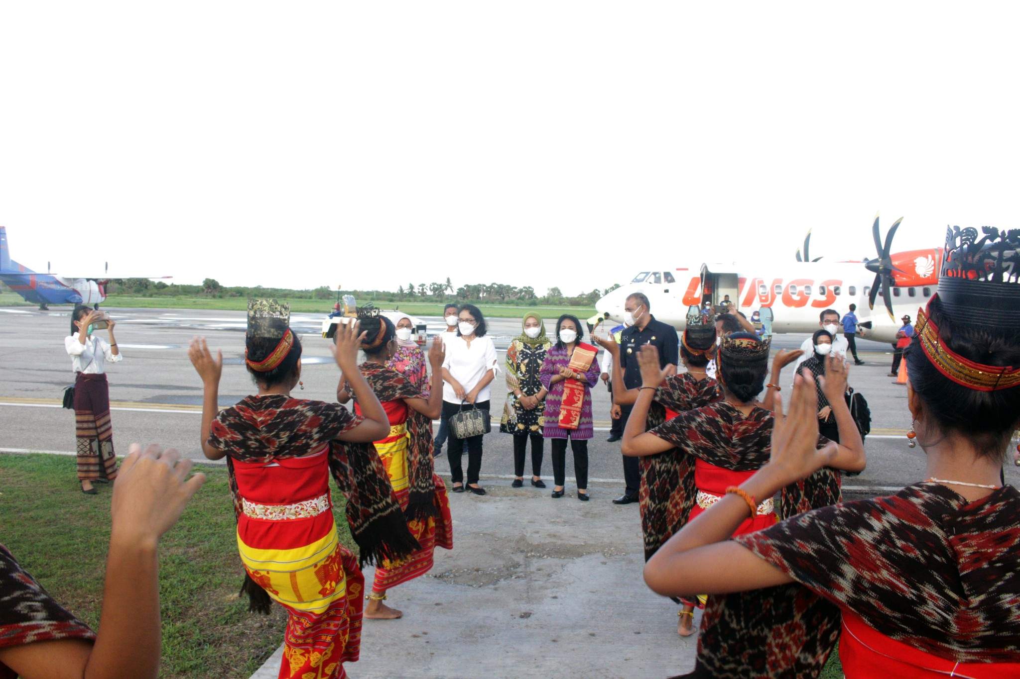 Menteri Pemberdayaan Perempuan dan Perlindungan Anak Republik Indonesia Berkunjung Ke Sumba Timur