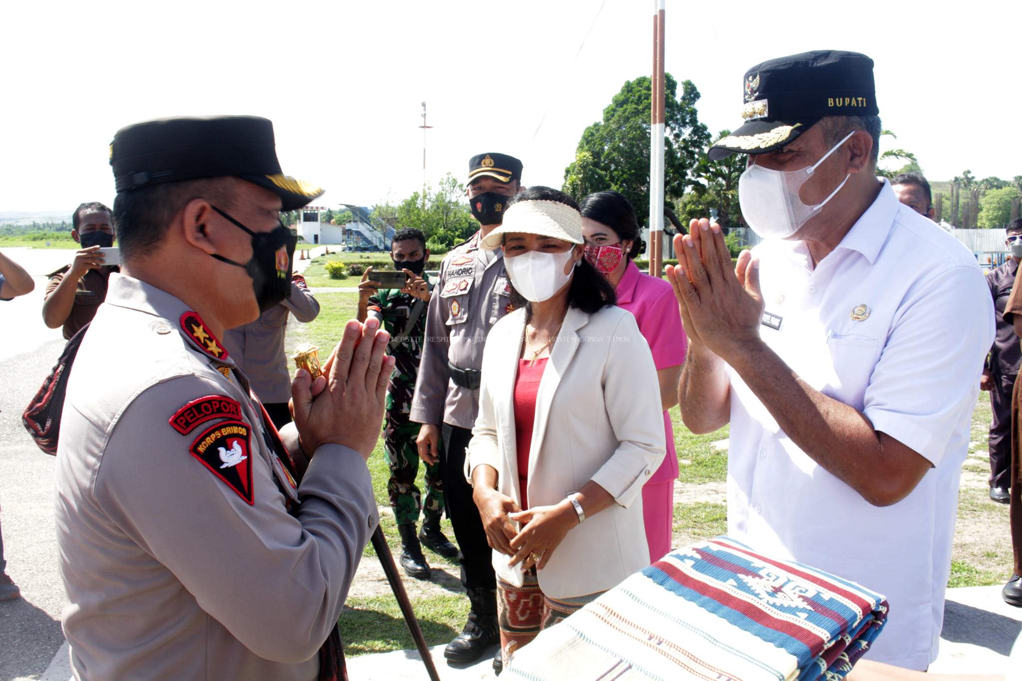 Kunjungan Kapolda Nusa Tenggara Timur Ke Sumba Timur